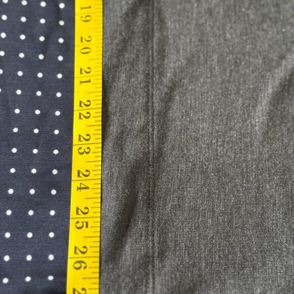 NWOT JCREW MERCANTILE Woman's 3X Plus sz Gray Sweater w/ Navy & White Dot Hem - Picture 8 of 10